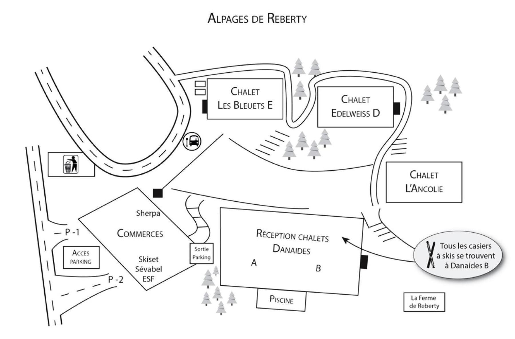 Residence Alpages De Reberty - Appartement En Duplex Spacieux - Proche Des Pistes - Balcon - Piscine - Parking Couvert Mae-9934 圣马丁德贝尔维尔 外观 照片